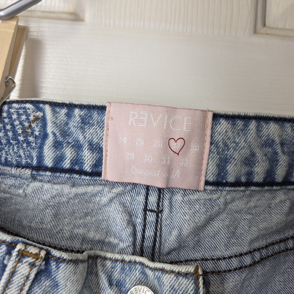 Revice Distressed Jeans Womens Size 27 - Picture 2 of 8